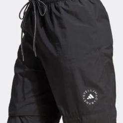 TrueCasuals Woven Solid Track Pants - Black 10 TrueCasuals Woven Solid Track Pants - Black -Default Template 3 adidas x stella mccartney truecasuals woven solid track pants black ij0564 6