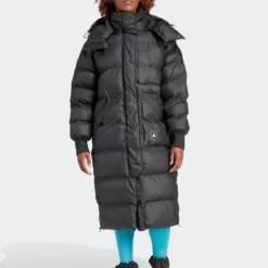 TrueNature Long Padded Jacket - Black 8 TrueNature Long Padded Jacket - Black -Default Template 3 adidas x stella mccartney truenature long padded jacket black hz9130 1