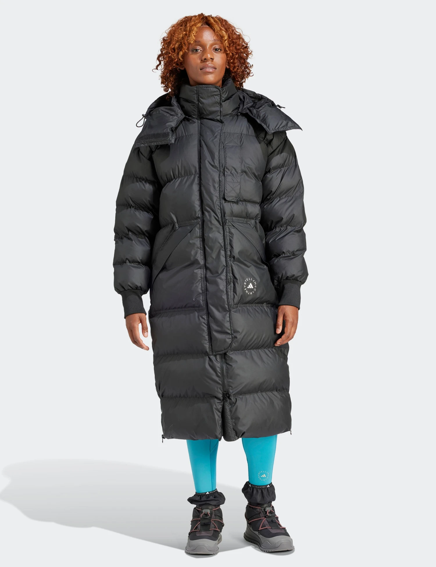 TrueNature Long Padded Jacket - Black 3 TrueNature Long Padded Jacket - Black - Image 3