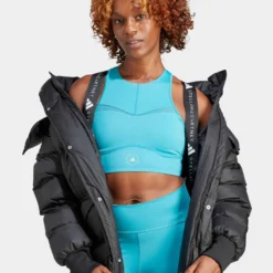 TrueNature Long Padded Jacket - Black 9 TrueNature Long Padded Jacket - Black -Default Template 3 adidas x stella mccartney truenature long padded jacket black hz9130 7