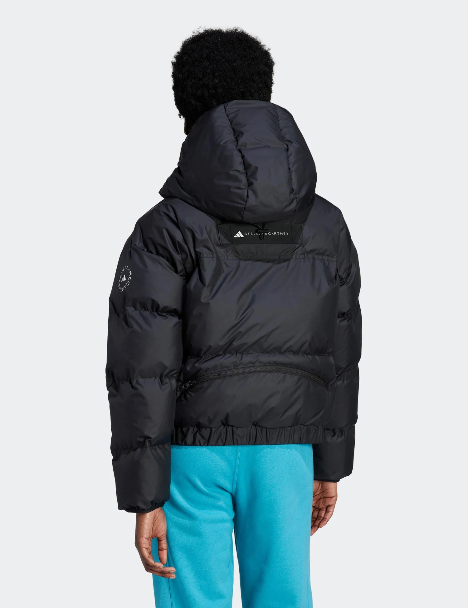 TrueNature Short Padded Winter Jacket - Black 2 TrueNature Short Padded Winter Jacket - Black - Image 2