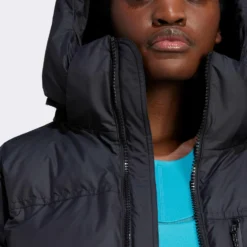 TrueNature Short Padded Winter Jacket - Black 8 TrueNature Short Padded Winter Jacket - Black -Default Template 3 adidas x stella mccartney truenature short padded winter jacket black il9613 7