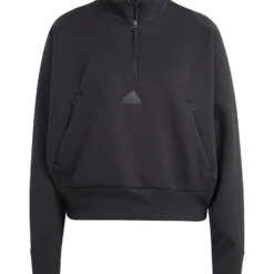 ADIDAS Z.N.E. Quarter-Zip Track Top - Black -Default Template 3 adidas zne quarter zip track top black ip1538 2