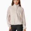 Beyond Yoga Tranquility Pullover - Lunar Rock