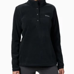 Columbia Benton Springs Half Snap Pullover - Black