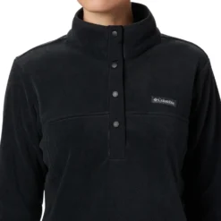 Columbia Benton Springs Half Snap Pullover - Black 7 Columbia Benton Springs Half Snap Pullover - Black -Default Template 3 columbia benton springs half snap pullover black 1860991010 4