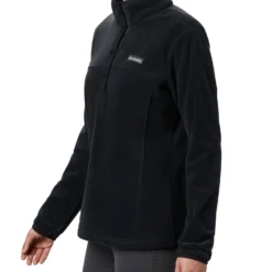 Columbia Benton Springs Half Snap Pullover - Black 6 Columbia Benton Springs Half Snap Pullover - Black -Default Template 3 columbia benton springs half snap pullover black 1860991010 5