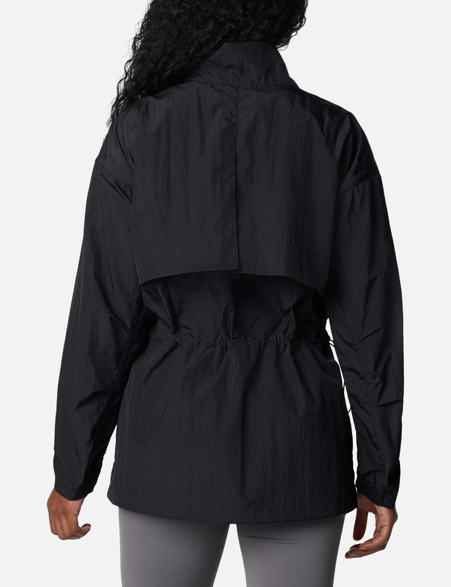Columbia Paracutie Anorak Windbreaker - Black 3 Columbia Paracutie Anorak Windbreaker - Black - Image 3