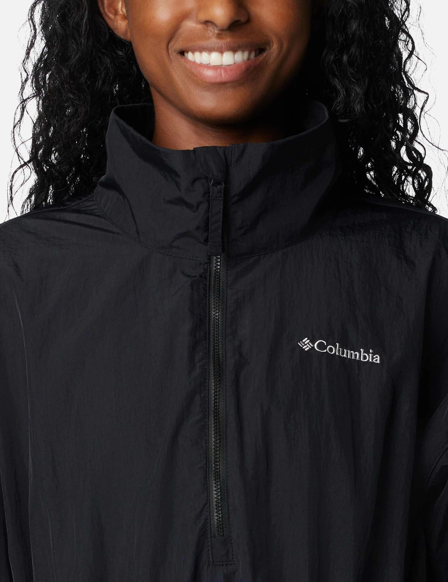 Columbia Paracutie Anorak Windbreaker - Black 4 Columbia Paracutie Anorak Windbreaker - Black - Image 4