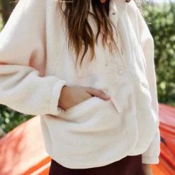 Hit The Slopes Fleece Jacket - Canvas -Default Template 3 fp movement hit the slopes fleece jacket canvas 8