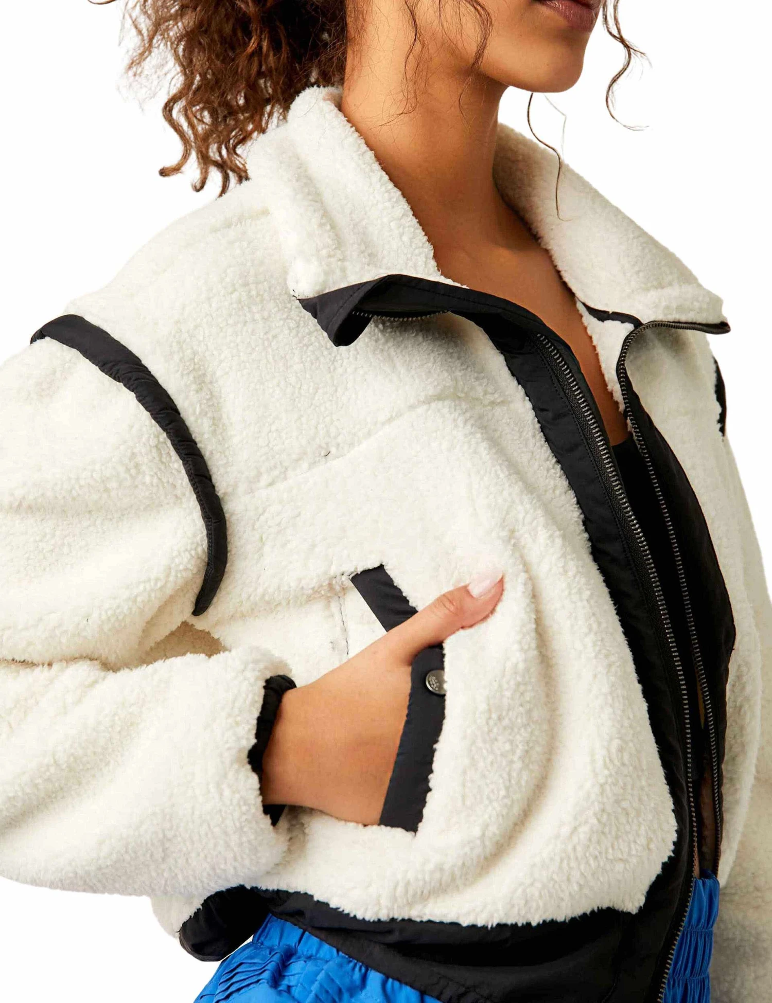 Courtside Fleece - Ivory Combo 4 Courtside Fleece - Ivory Combo - Image 4