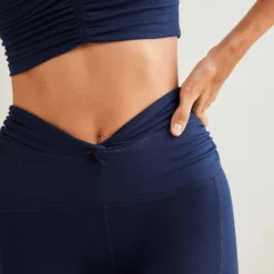 High Waisted Ankle Breathe Deeper Leggings - Midnight Navy -Default Template 3 free people movement hw ankle breathe deeper leggings midnight navy 3