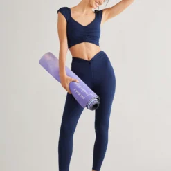 High Waisted Ankle Breathe Deeper Leggings - Midnight Navy -Default Template 3 free people movement hw ankle breathe deeper leggings midnight navy 5