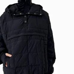 Pippa Packable Pullover Puffer - Black 7 Pippa Packable Pullover Puffer - Black -Default Template 3 free people movement pippa packable pullover puffer black OB1227821 0010 2