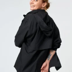 Sideline Full-Zip Windbreaker - Black 13 Sideline Full-Zip Windbreaker - Black -Default Template 3 girlfriend collective sideline full zip windbreaker black 6007 2