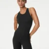 Go Balance Fitted Short All In One - Black