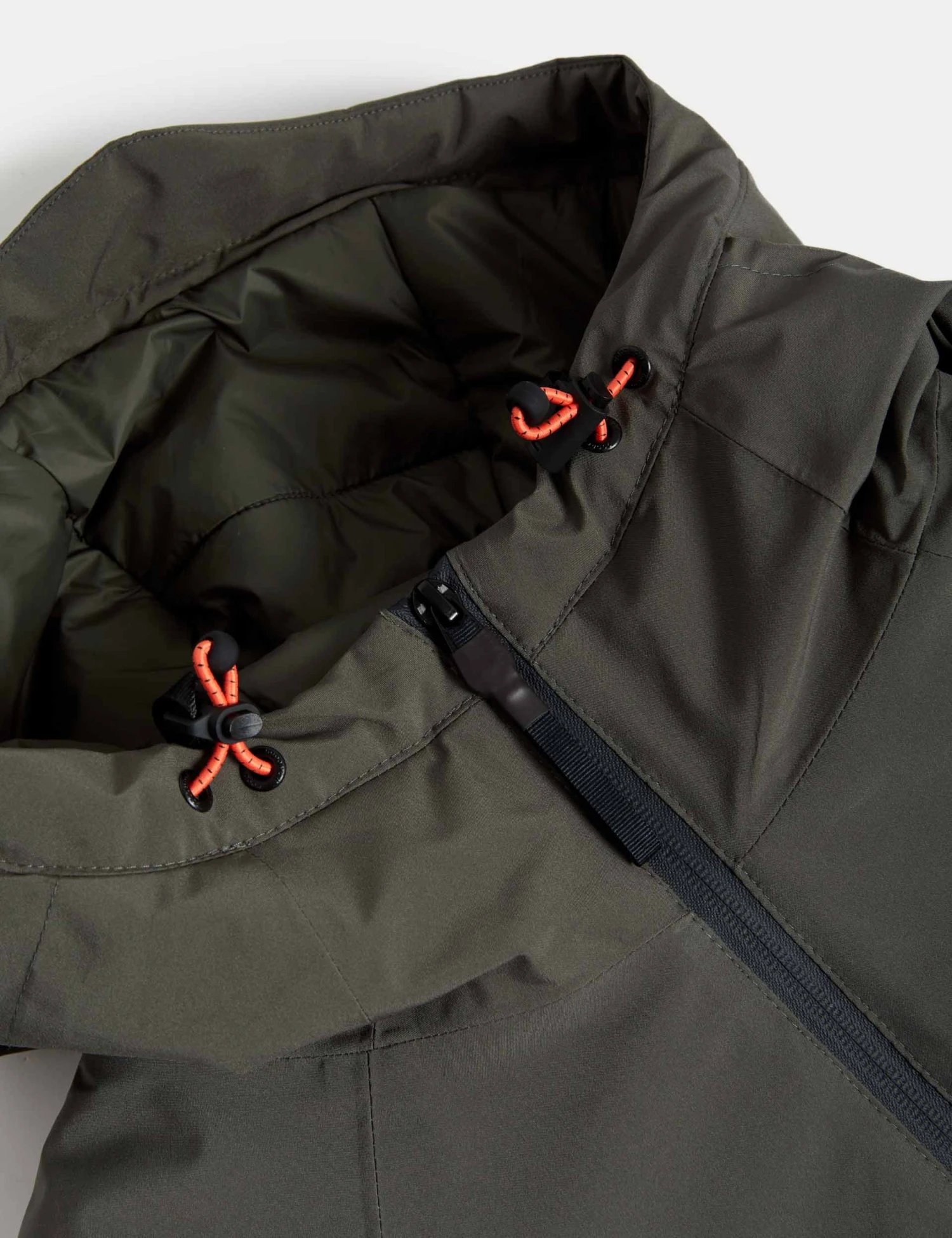 Insulated Waterproof Jacket - Dark Olive 4 Insulated Waterproof Jacket - Dark Olive - Image 4