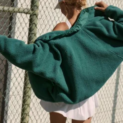 Hit The Slopes Fleece Jacket - Bright Forest 11 Hit The Slopes Fleece Jacket - Bright Forest -Default Template 3 hit the slopes jacket bright forest 4