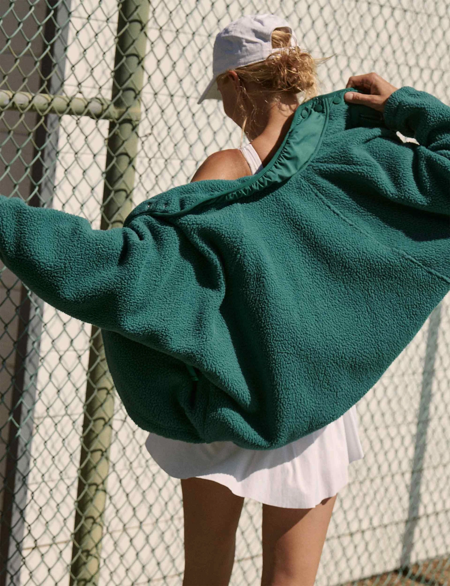 Hit The Slopes Fleece Jacket - Bright Forest 6 Hit The Slopes Fleece Jacket - Bright Forest - Image 6