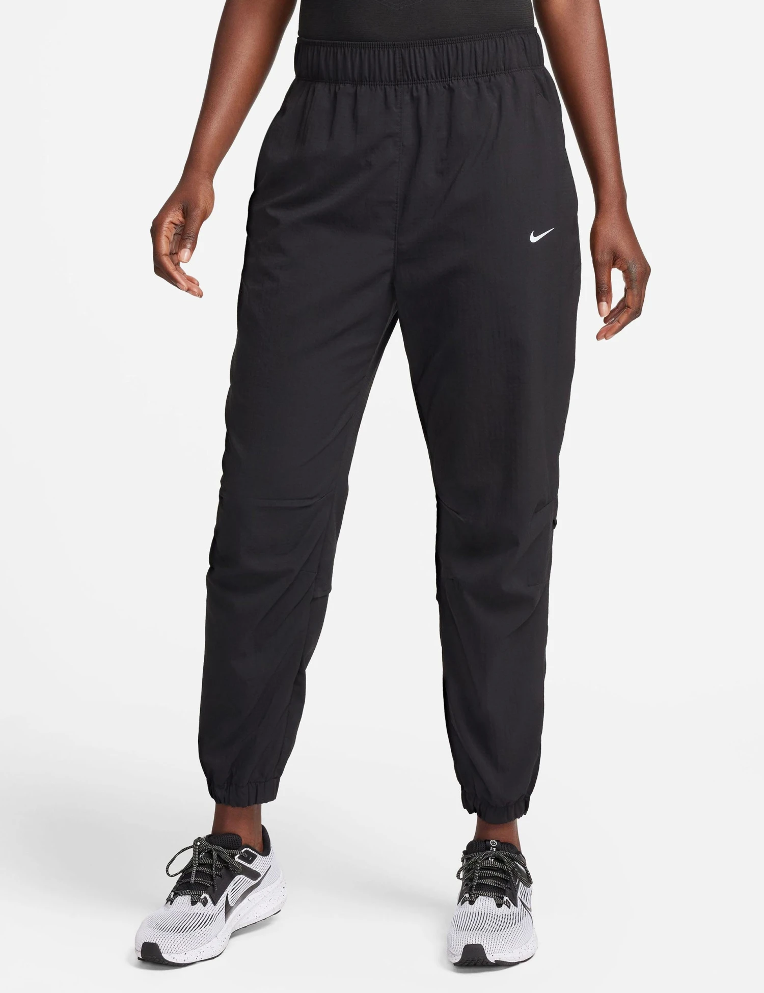 Nike Dri-FIT Fast 7/8 Running Pants - Black/White 1 Nike Dri-FIT Fast 7/8 Running Pants - Black/White