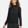 Nike Dri-FIT Swift Element UV 1/4-Zip Running Top - Black/Reflective Silver