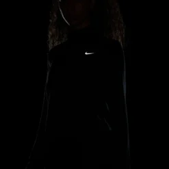 Nike Dri-FIT Swift Element UV 1/4-Zip Running Top - Black/Reflective Silver -Default Template 3 nike dri fit swift element uv 1 4 zip running top black silver fb4316 010 4