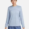 Nike Dri-FIT Swift Element UV Crew Neck Top - Light Armory Blue/Reflective Silver