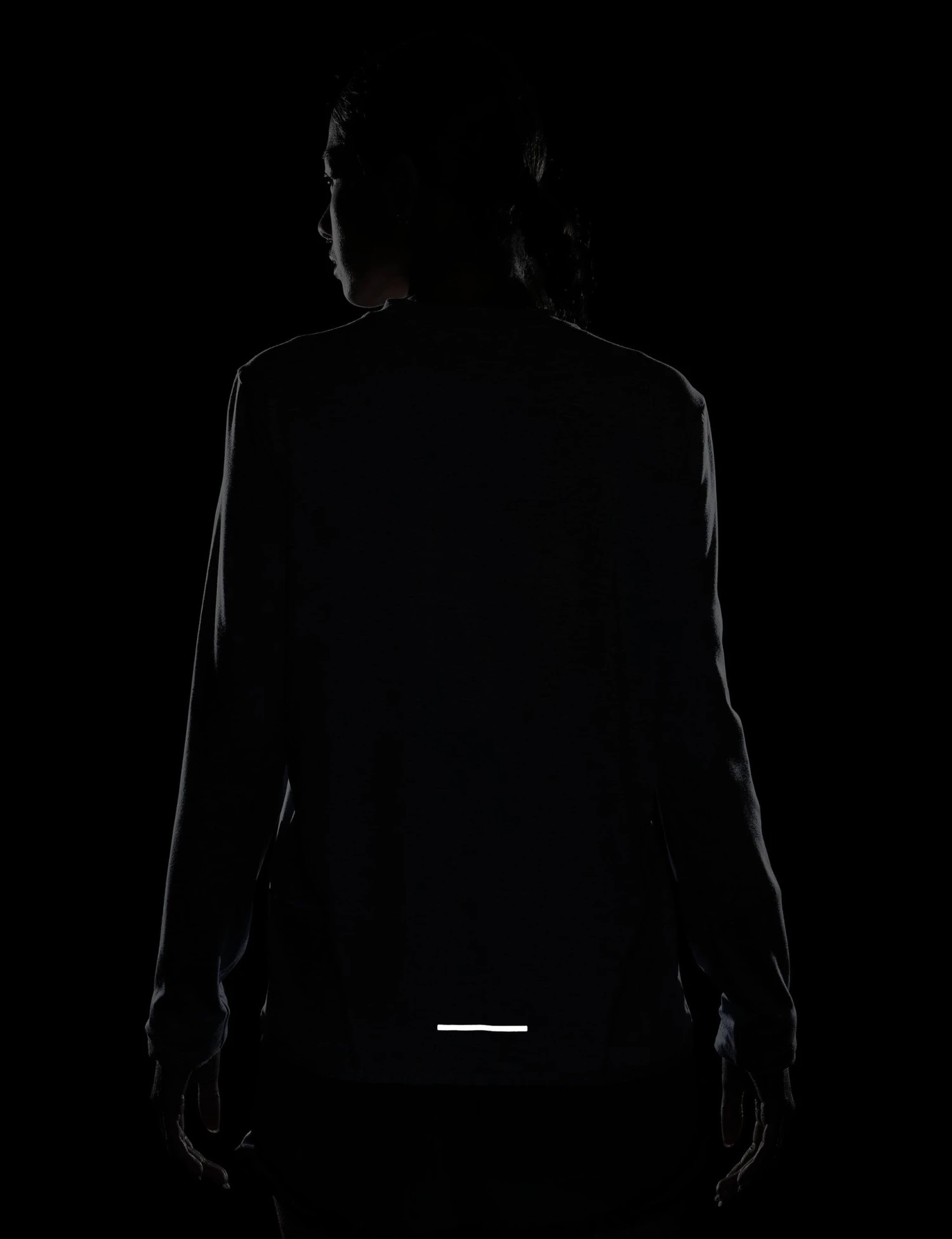 Nike Dri-FIT Swift Element UV Crew Neck Top - Light Armory Blue/Reflective Silver 7 Nike Dri-FIT Swift Element UV Crew Neck Top - Light Armory Blue/Reflective Silver - Image 7