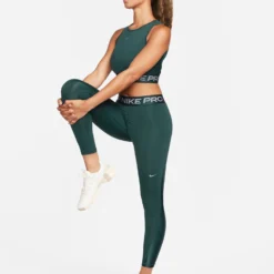 Nike Pro 7/8 Leggings - Deep Jungle/Metallic Silver 9 Nike Pro 7/8 Leggings - Deep Jungle/Metallic Silver -Default Template 3 nike pro 7 8 leggings jungle silver fb5700 328 3
