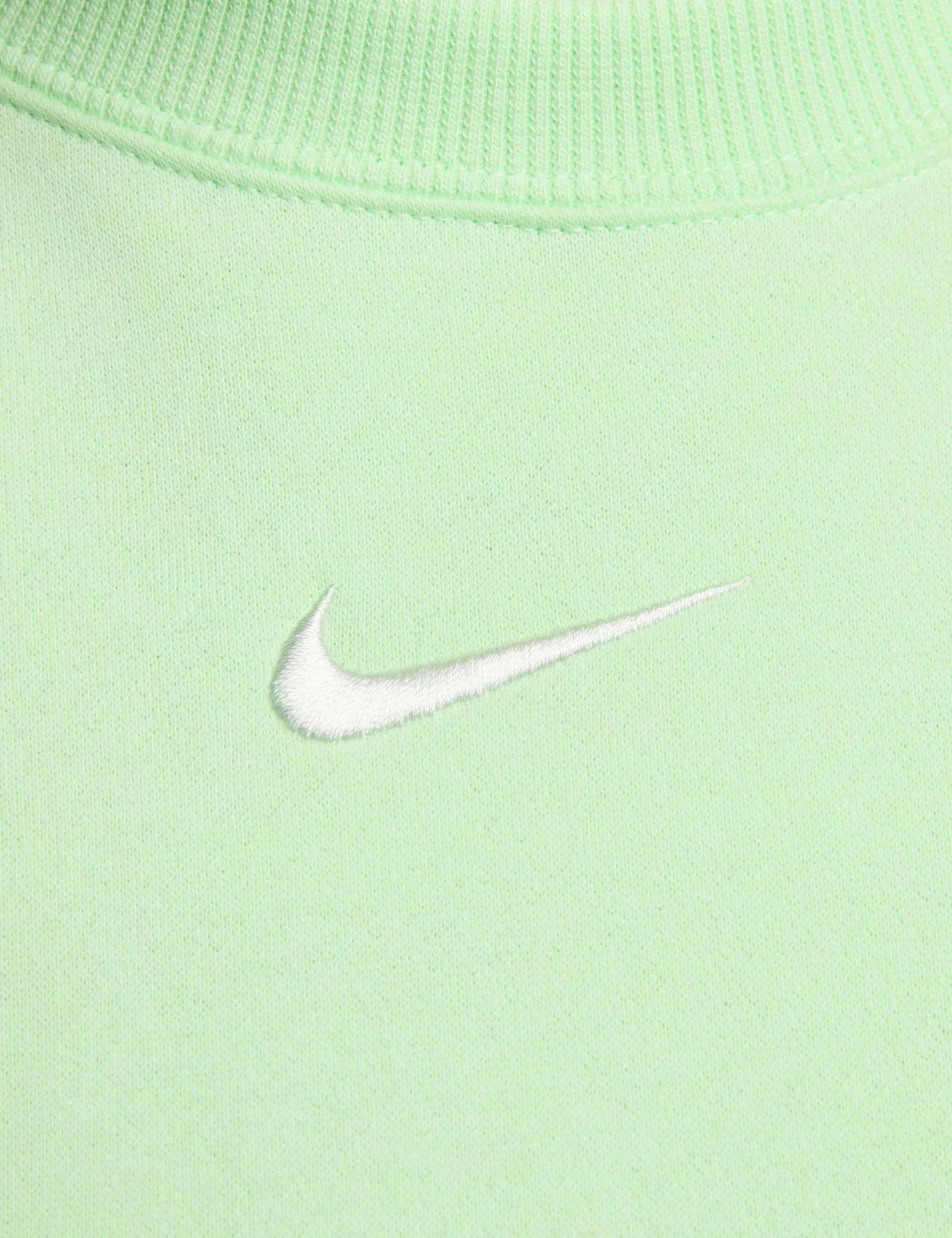 Nike Sportswear Phoenix Fleece Sweatshirt - Vapor Green/Sail 5 Nike Sportswear Phoenix Fleece Sweatshirt - Vapor Green/Sail - Image 5