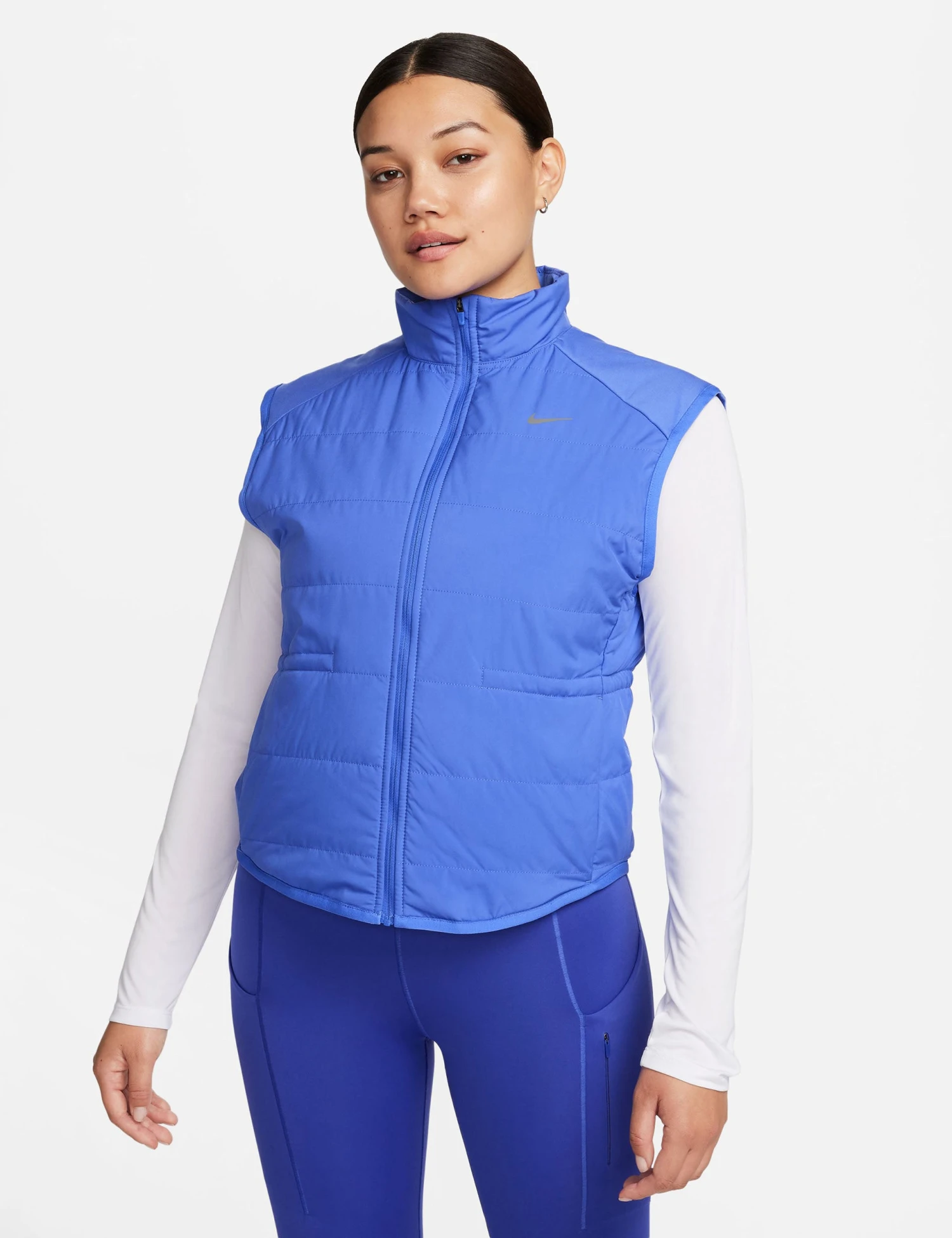 Nike Therma-FIT Swift Running Vest - Blue Joy 1 Nike Therma-FIT Swift Running Vest - Blue Joy