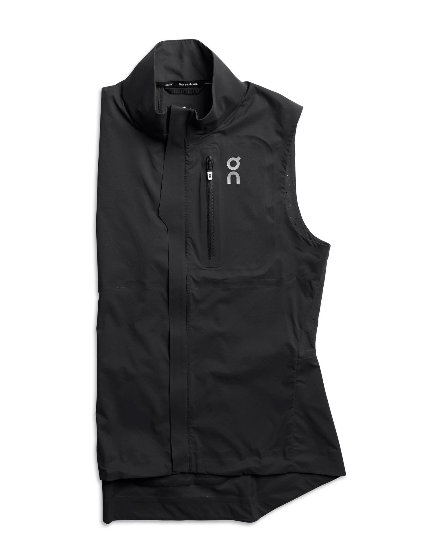 On Running Weather Vest - Black 8 On Running Weather Vest - Black - Image 8