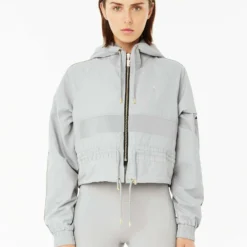 Cropped Man Down Jacket - High Rise