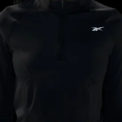 Reebok Running 1/4 Zip - Night Black 10 Reebok Running 1/4 Zip - Night Black -Default Template 3 reebok running 1 4 zip night black 100075413 4