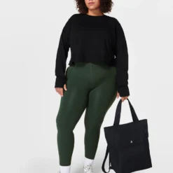 Sweaty Betty After Class Crop Sweatshirt - Black 9 Sweaty Betty After Class Crop Sweatshirt - Black -Default Template 3 sweaty betty after class crop sweatshirt black sb5622c 3