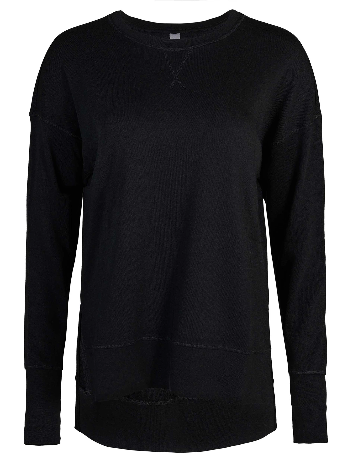 Sweaty Betty After Class Longline Sweatshirt - Black 5 Sweaty Betty After Class Longline Sweatshirt - Black - Image 5