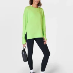 Sweaty Betty After Class Longline Sweatshirt - Zest Green 14 Sweaty Betty After Class Longline Sweatshirt - Zest Green -Default Template 3 sweaty betty after class longline sweatshirt zest green sb8985 4
