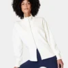 Sweaty Betty After Class Zip Up - Lily White