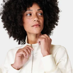 Sweaty Betty After Class Zip Up - Lily White 9 Sweaty Betty After Class Zip Up - Lily White -Default Template 3 sweaty betty after class zip up lily white sb9599 6