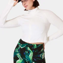 Sweaty Betty Athlete Crop Seamless Gym Zip Up - Lily White 10 Sweaty Betty Athlete Crop Seamless Gym Zip Up - Lily White -Default Template 3 sweaty betty athlete crop seamless gym zip up lily white sb9288 4