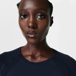 Sweaty Betty Athlete Seamless Workout Long Sleeve Top - Navy 8 Sweaty Betty Athlete Seamless Workout Long Sleeve Top - Navy -Default Template 3 sweaty betty athlete seamless gym long sleeve top navy blue sb6547 4