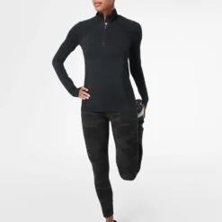 Sweaty Betty Athlete Seamless Half Zip Long Sleeve Top - Black 11 Sweaty Betty Athlete Seamless Half Zip Long Sleeve Top - Black -Default Template 3 sweaty betty athlete seamless half zip long sleeve top black sb6548 3