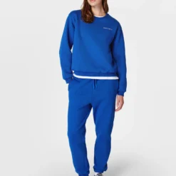 Sweaty Betty Elevated Sweatshirt - Lightning Blue -Chillcradle Sale Store sweaty betty elevated sweatshirt lightning blue sb9170 5