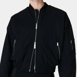 Sweaty Betty Explorer Bomber Jacket - Black 8 Sweaty Betty Explorer Bomber Jacket - Black -Default Template 3 sweaty betty explorer bomber jacket black sb9608 6