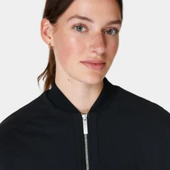 Sweaty Betty Explorer Bomber Jacket - Black 10 Sweaty Betty Explorer Bomber Jacket - Black -Default Template 3 sweaty betty explorer bomber jacket black sb9608 8