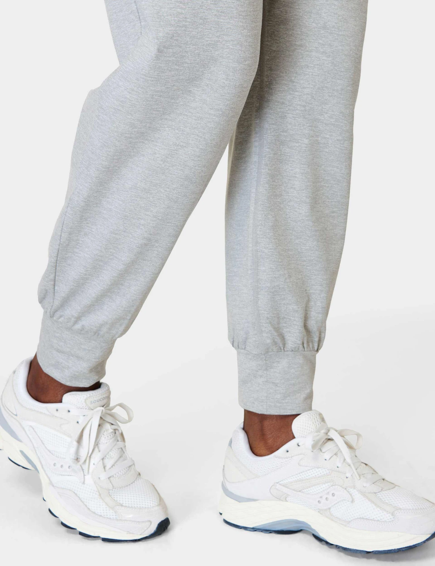 Sweaty Betty Gaia Yoga Pants - Light Grey Marl 5 Sweaty Betty Gaia Yoga Pants - Light Grey Marl - Image 5