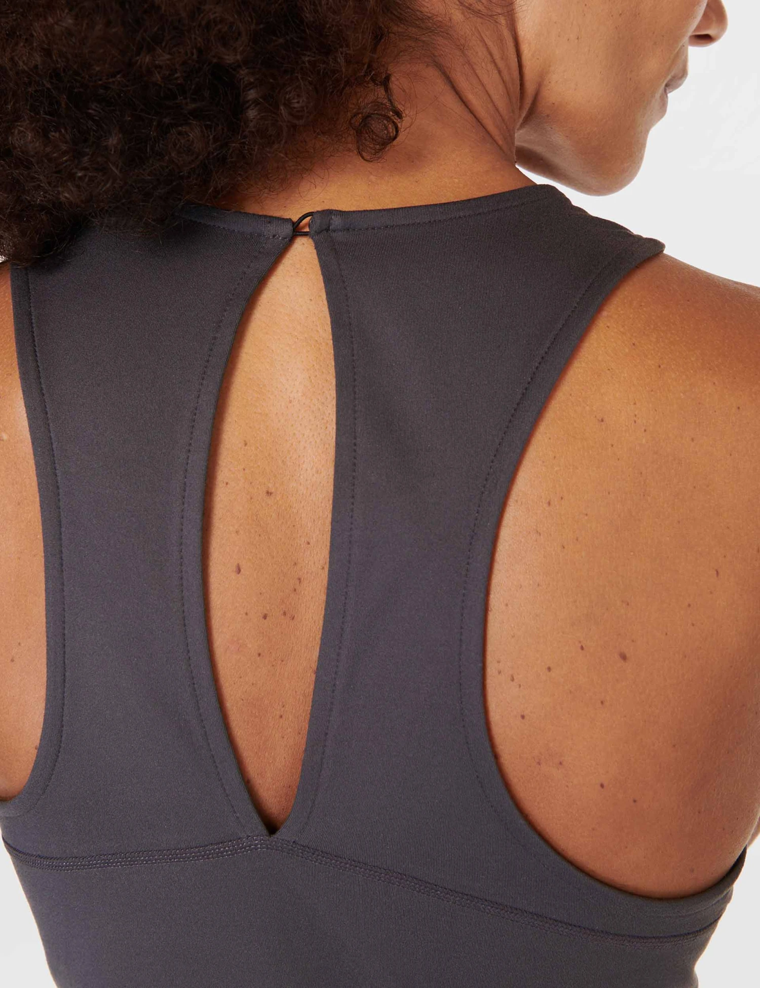 Sweaty Betty Gaia Performance Yoga Romper - Urban Grey 4 Sweaty Betty Gaia Performance Yoga Romper - Urban Grey - Image 4