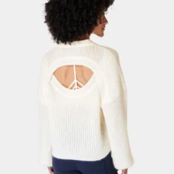 Sweaty Betty Hera Open Back Sweater - Lily White 9 Sweaty Betty Hera Open Back Sweater - Lily White -Default Template 3 sweaty betty hera open back sweater lily white sb9679 6
