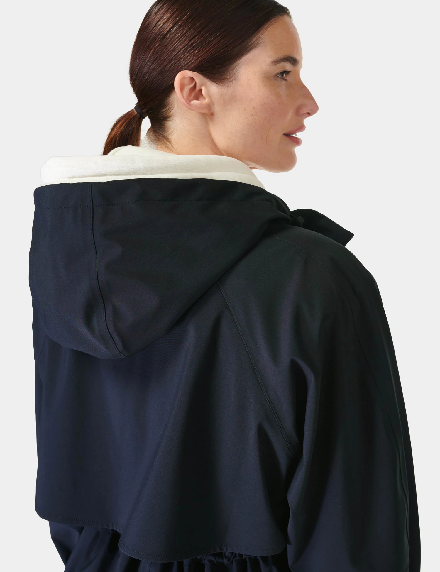 Sweaty Betty Motion Longline Parka - French Navy Blue 5 Sweaty Betty Motion Longline Parka - French Navy Blue - Image 5