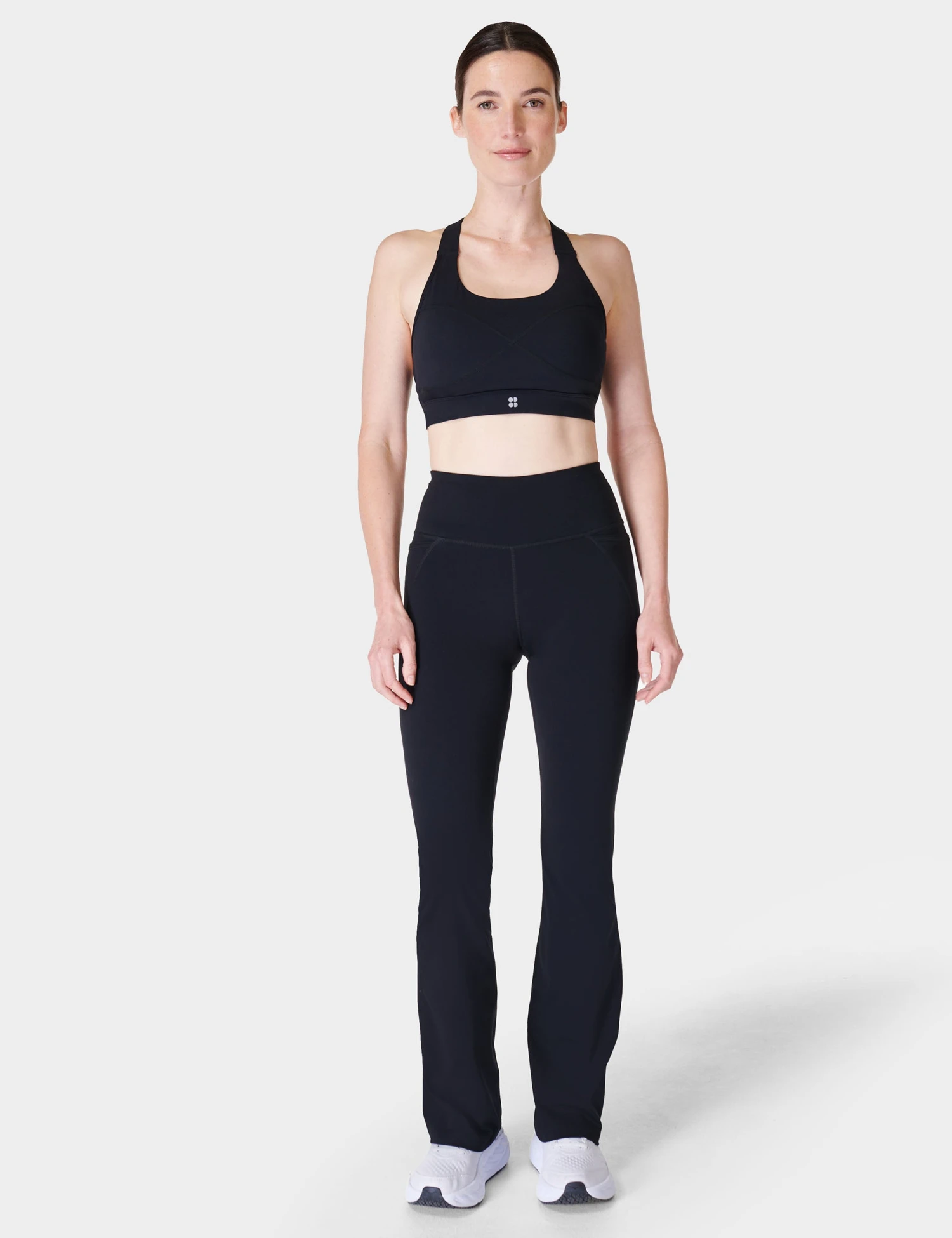Sweaty Betty Power 32 Workout Boot Cut Trouser - Black 5 Sweaty Betty Power 32 Workout Boot Cut Trouser - Black - Image 5